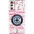 NBA Los Angeles Clippers Blast Logos Galaxy S20 Fan Edition Skin